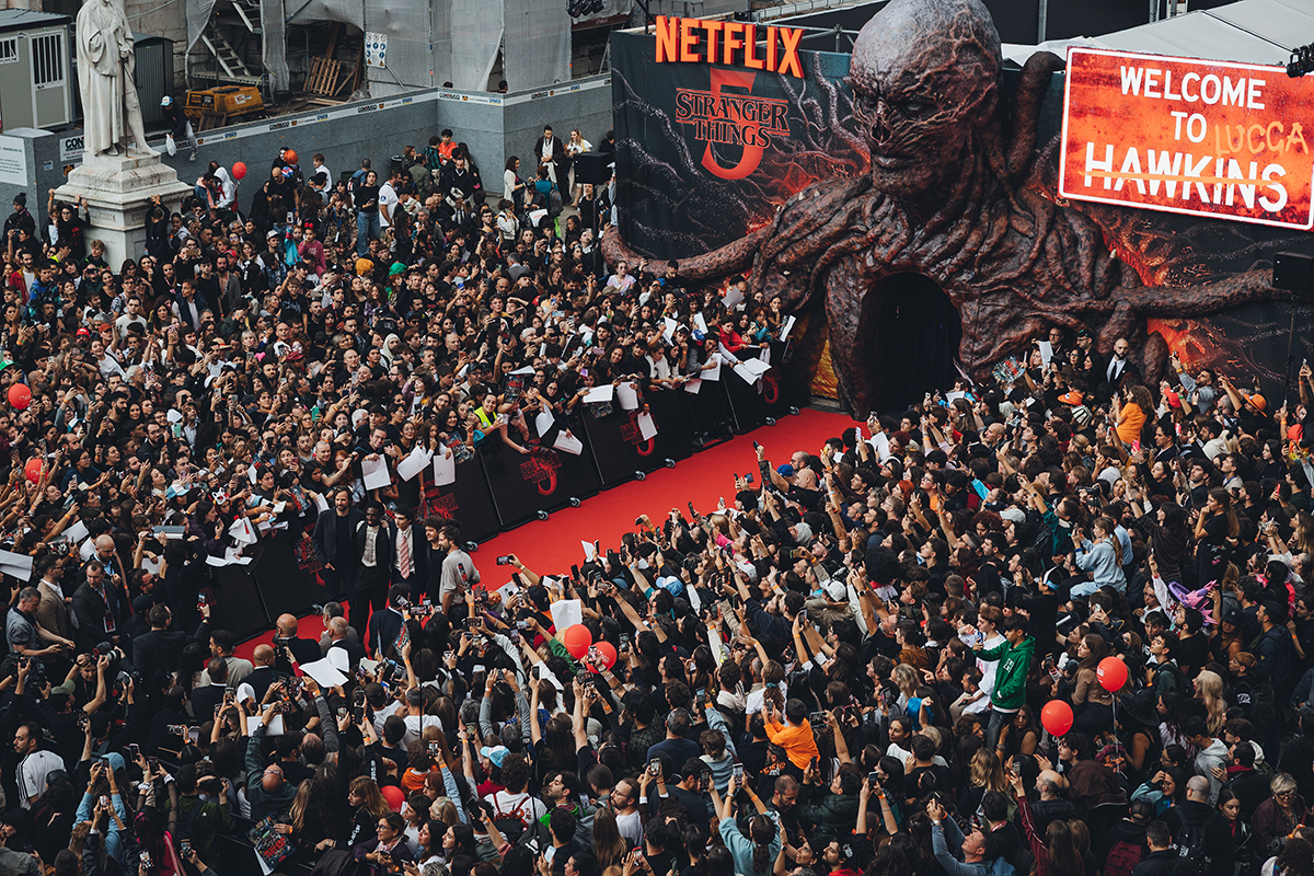 Talent attending the Lucca Comics & Games 2025 in Lucca, Italy, 31 October 2025