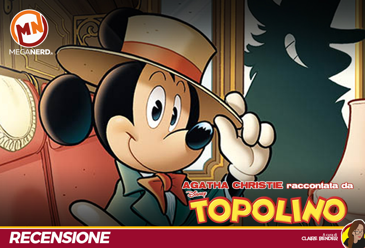 copertina recensione agatha christie raccontata da topolino