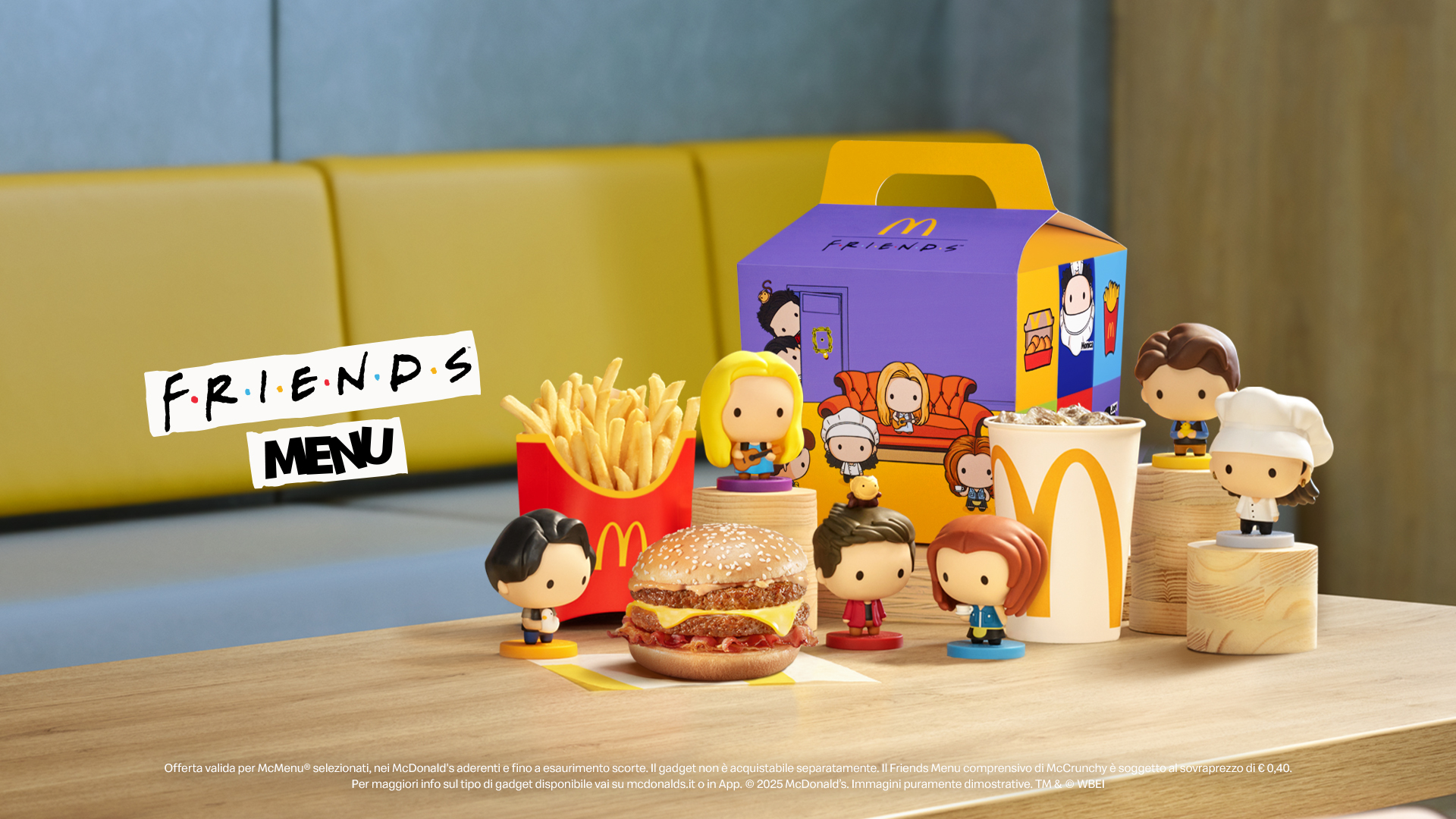 Friends menu mcdonald's