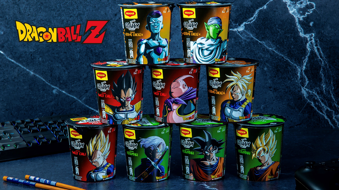 dragon ball z maggi noodles