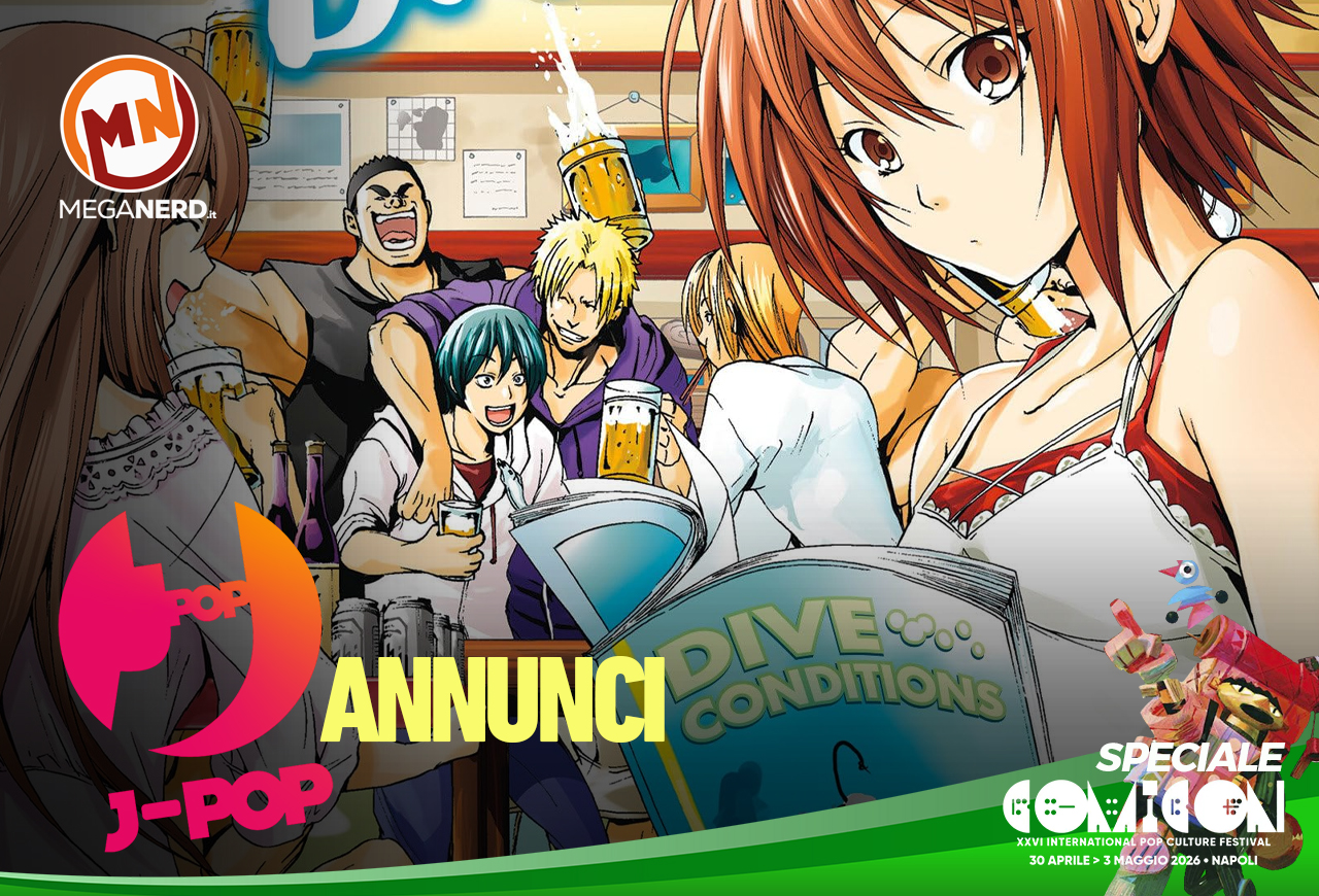 copertina speciale comicon annunci J-Pop Manga 2026